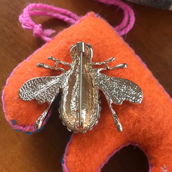 Crystal Bee Brooch new - Picture 8 of 14